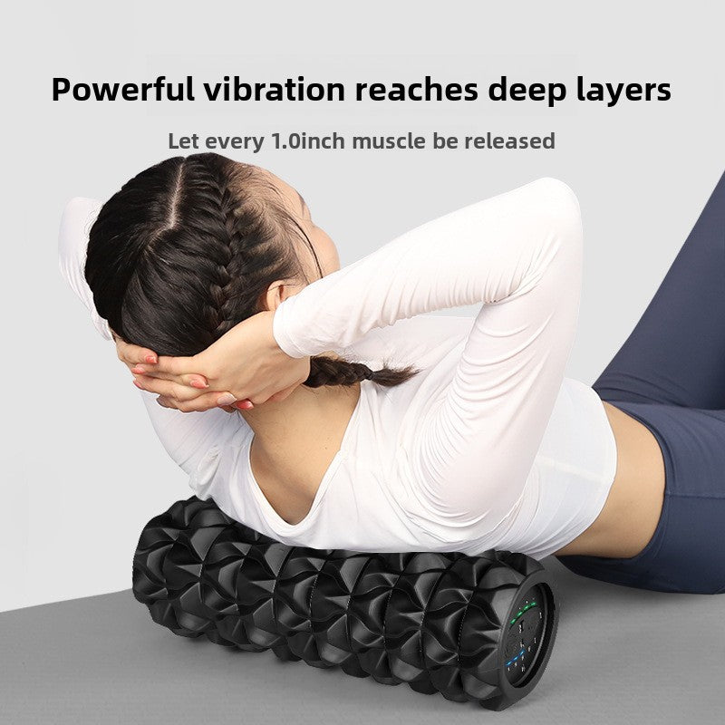 Electric Vibrating Foam Roller for Muscle Recovery & Mobility