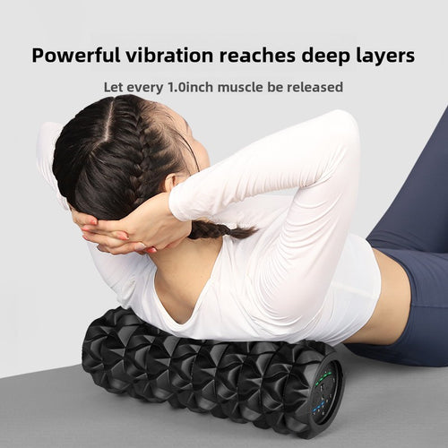 Electric Vibrating Foam Roller for Muscle Recovery & Mobility
