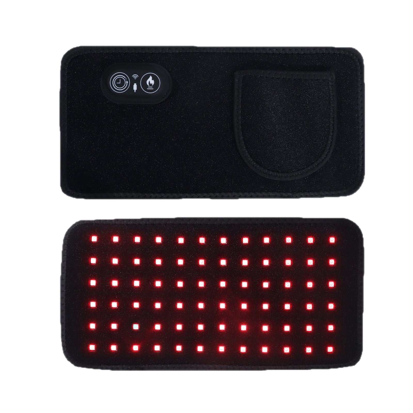 STIMMAX 2 in 1 Adjustable Red Light Therapy + Massager adjustable strap