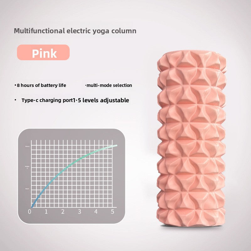 Electric Vibrating Foam Roller for Muscle Recovery & Mobility